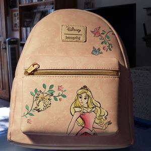 Loungefly Sleeping Beauty mini backpack new